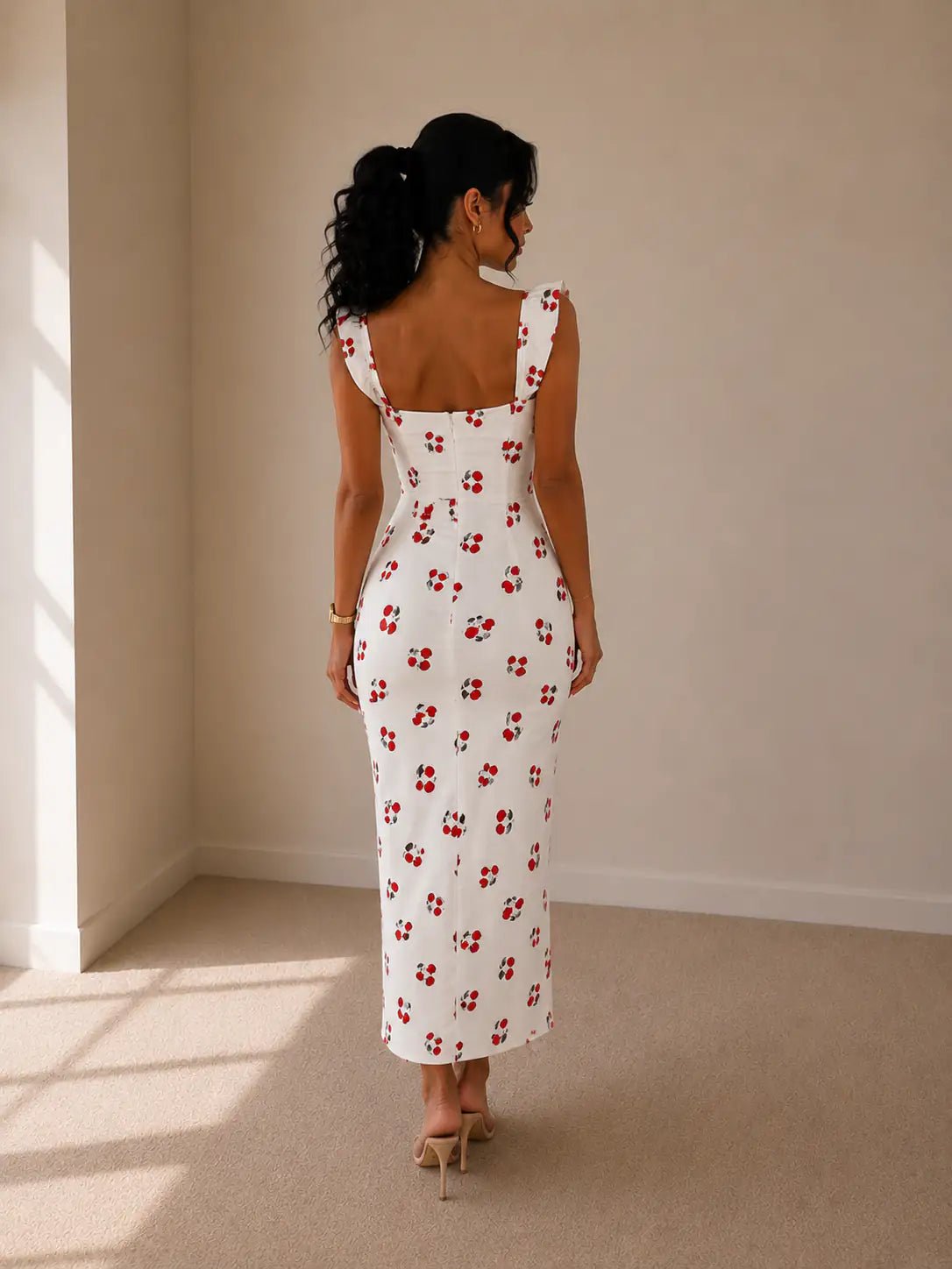 Bella Cherry Dress - Madame Linda
