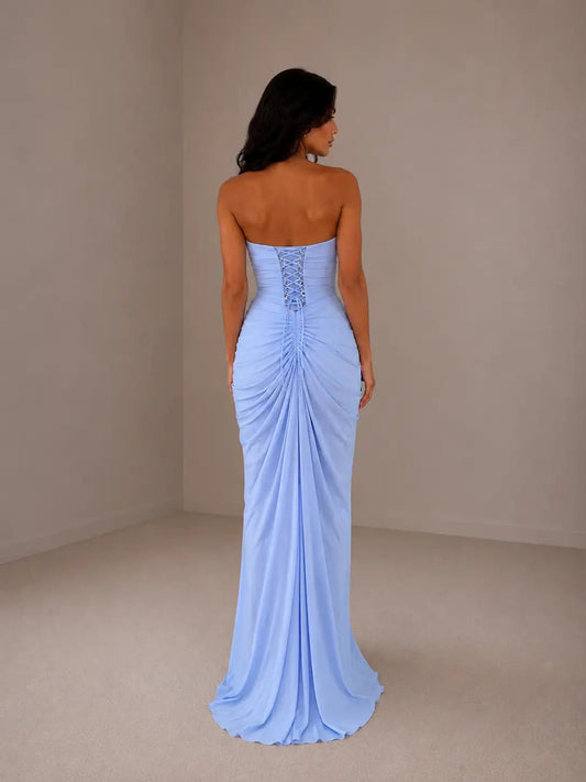 Serena Sky Gown - Madame Linda